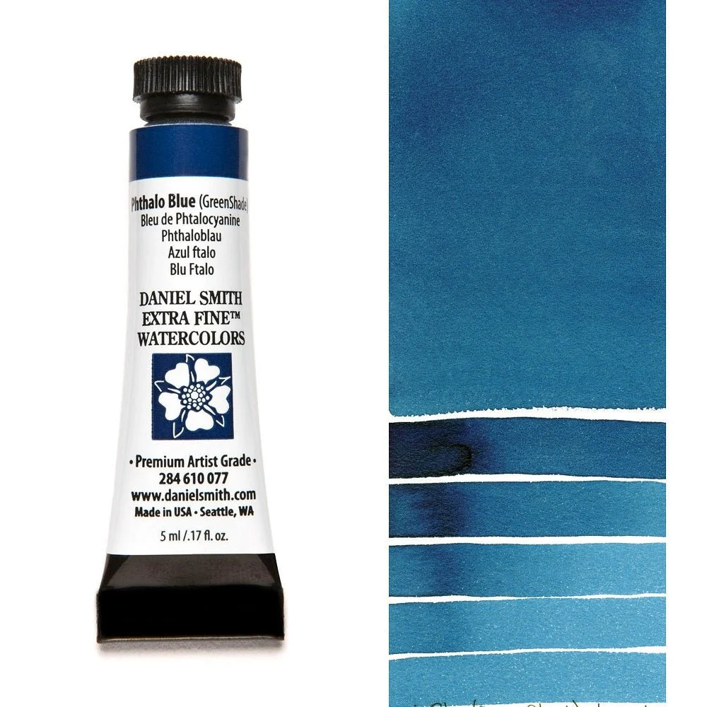 Daniel Smith Extra Fine Watercolor - Phthalo Blue (GS) 5 ml (small tube)