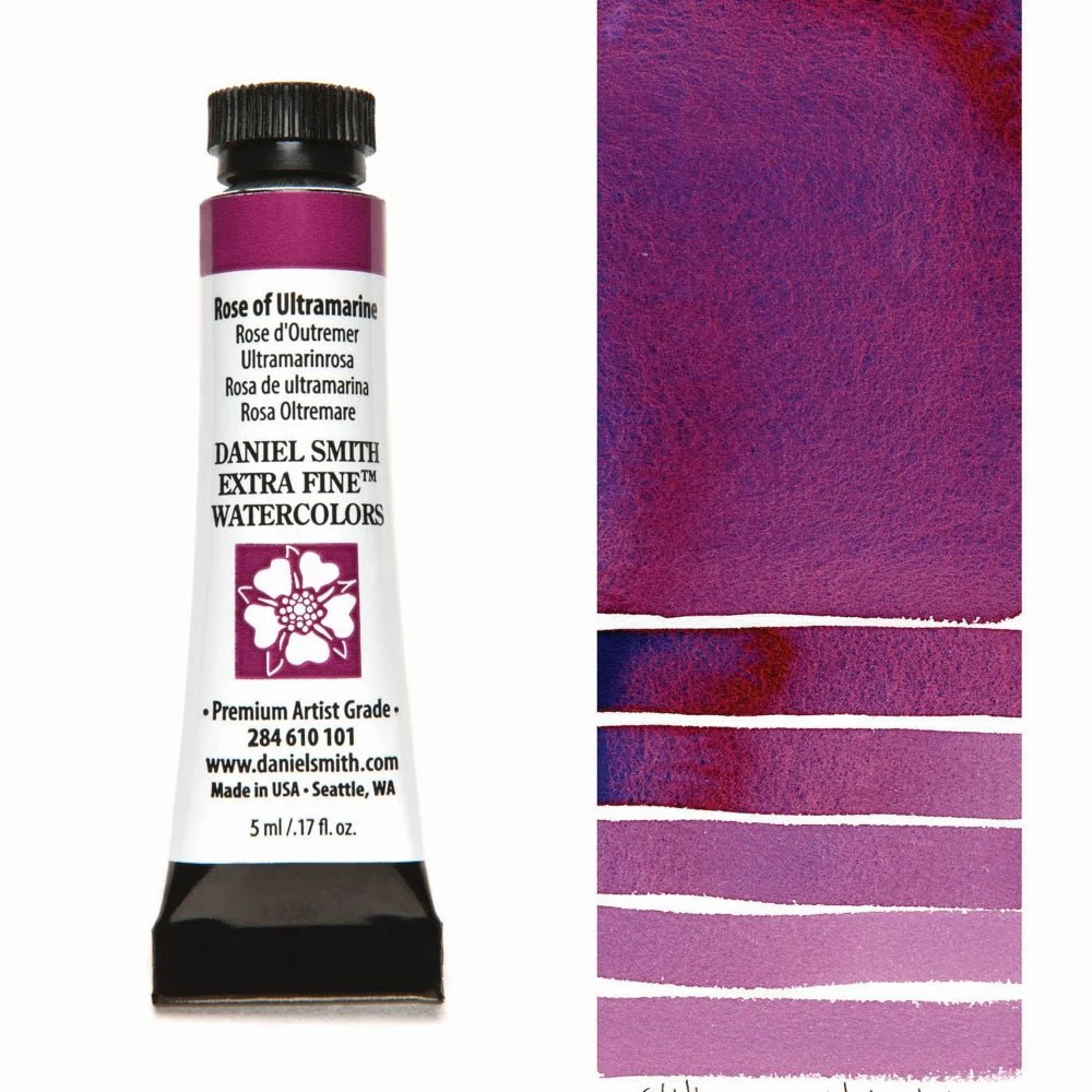 Daniel Smith Extra Fine Watercolor - Rose of Ultramarine 5 ml (small tube)
