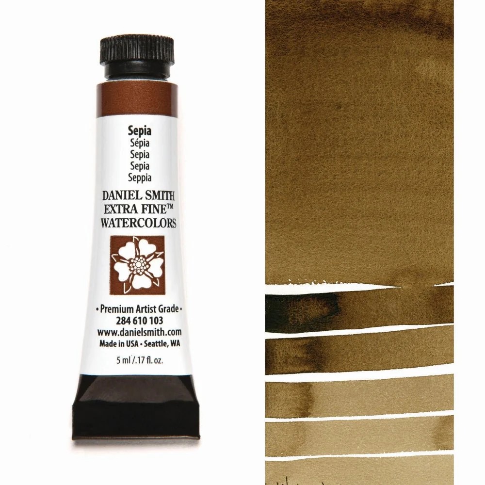 Daniel Smith Extra Fine Watercolor - Sepia 5 ml (small tube)