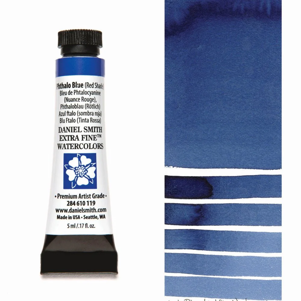 Daniel Smith Extra Fine Watercolor - Phthalo Blue (RS) 5 ml (small tube)