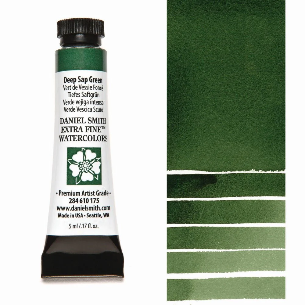Daniel Smith Extra Fine Watercolor - Sap Green Deep 5 ml (small tube)