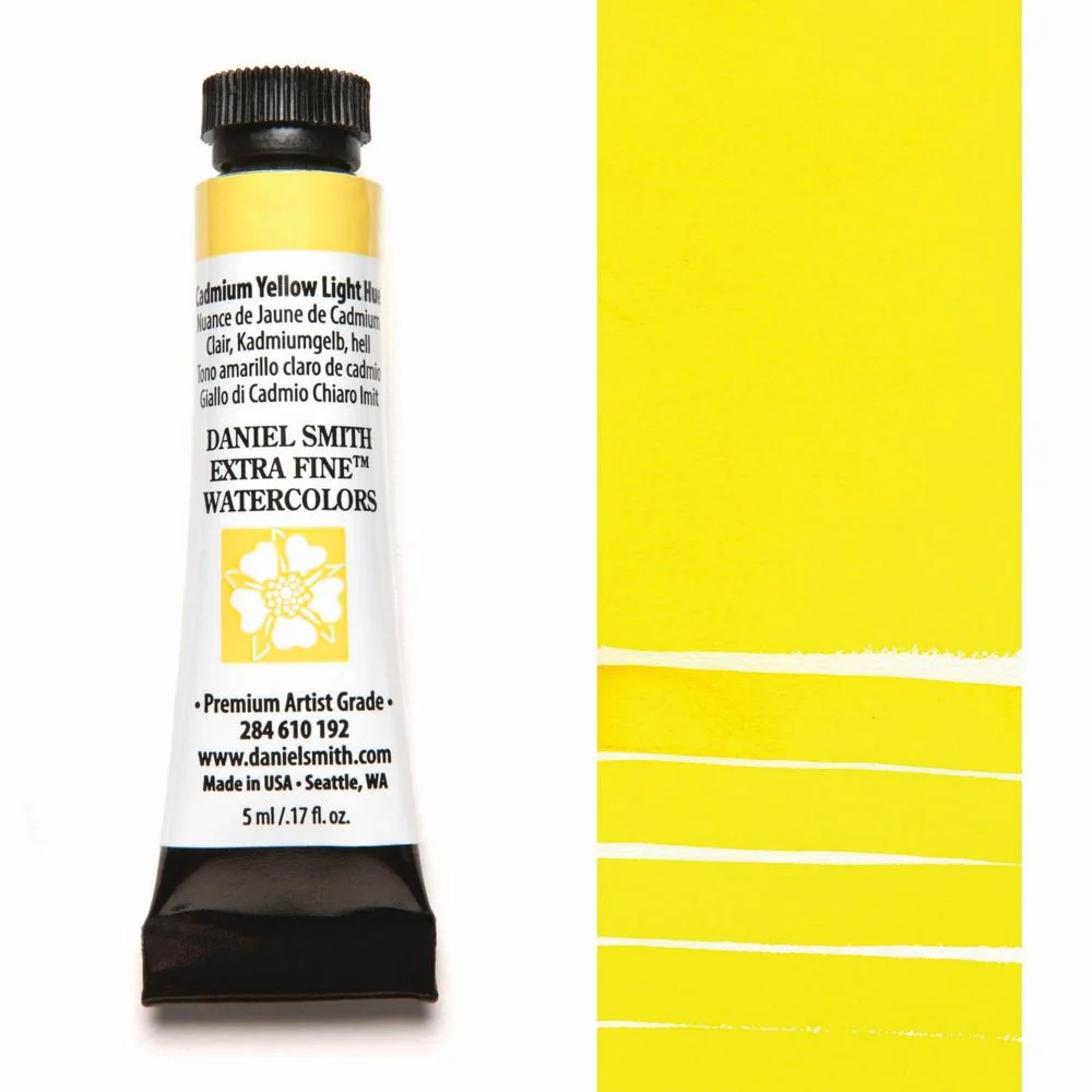 Daniel Smith Extra Fine Watercolor - Cadmium Yellow Light Hue 5 ml (small tube)