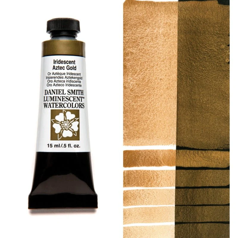 Daniel Smith Extra Fine Watercolor - Iridescent Aztec Gold 15 ml