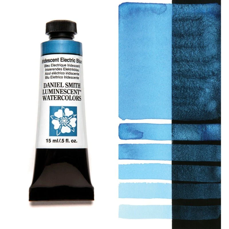 Daniel Smith Extra Fine Watercolor - Iridescent Electric Blue 15 ml
