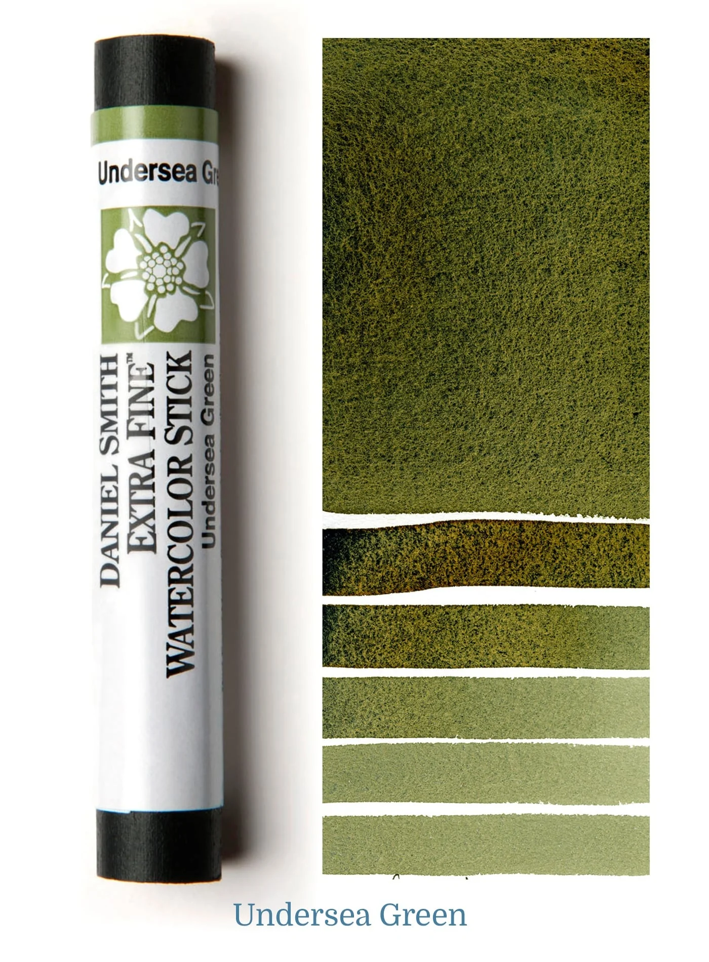 Daniel Smith Watercolor Stick - 3 inch - Undersea Green