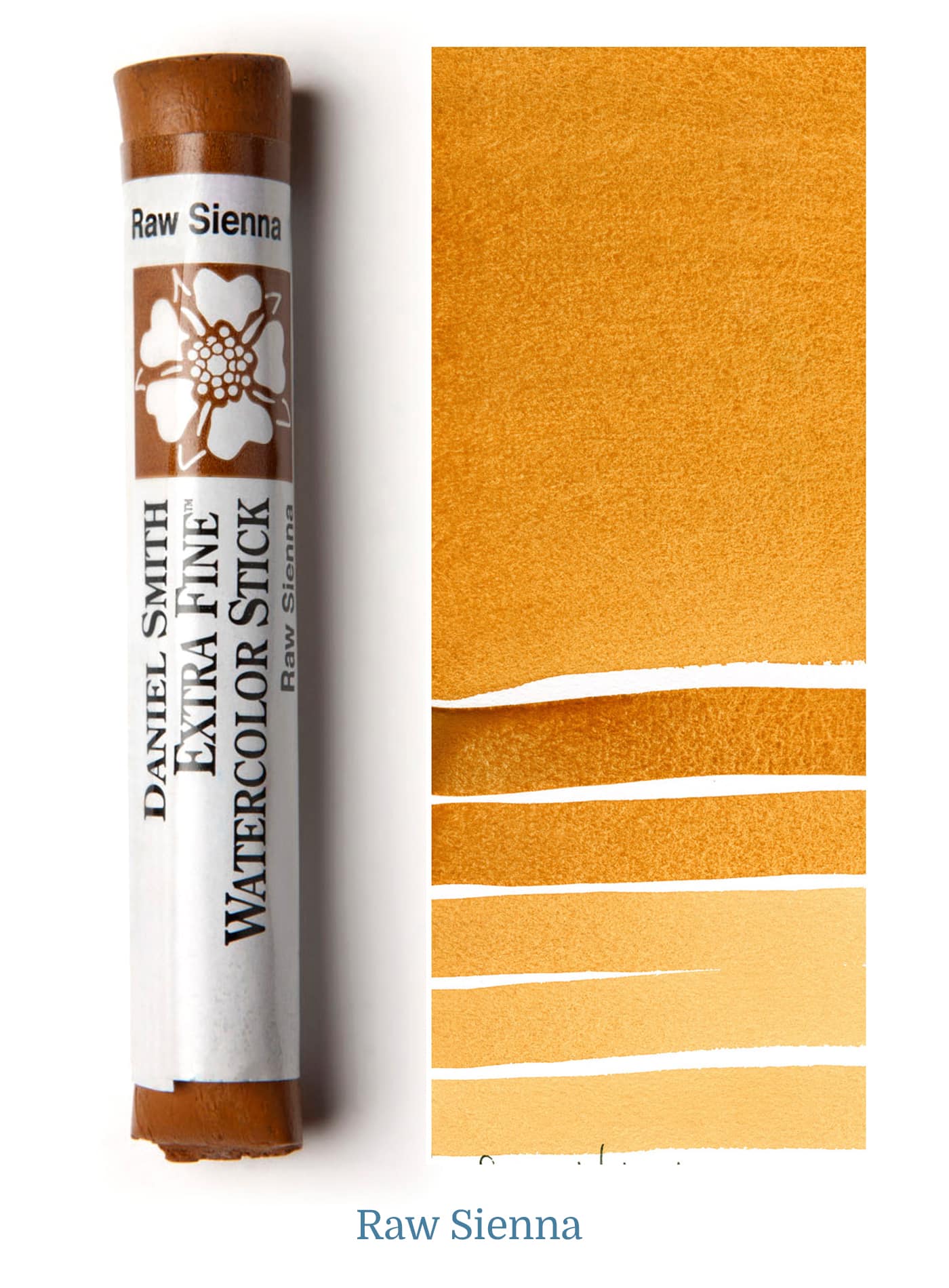 Daniel Smith Watercolor Stick - 3 inch - Raw Sienna