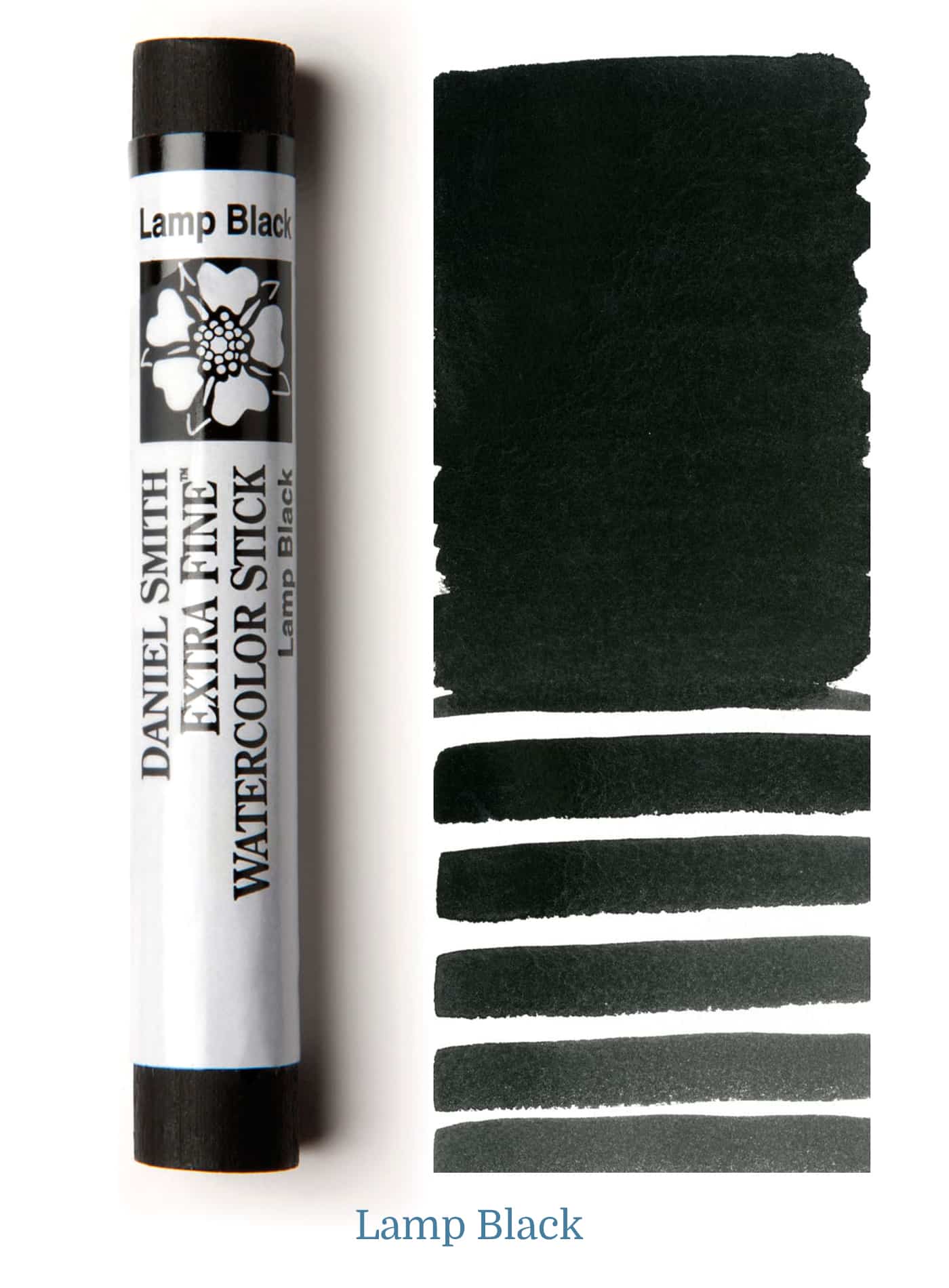 Daniel Smith Watercolor Stick - 3 inch - Lamp Black