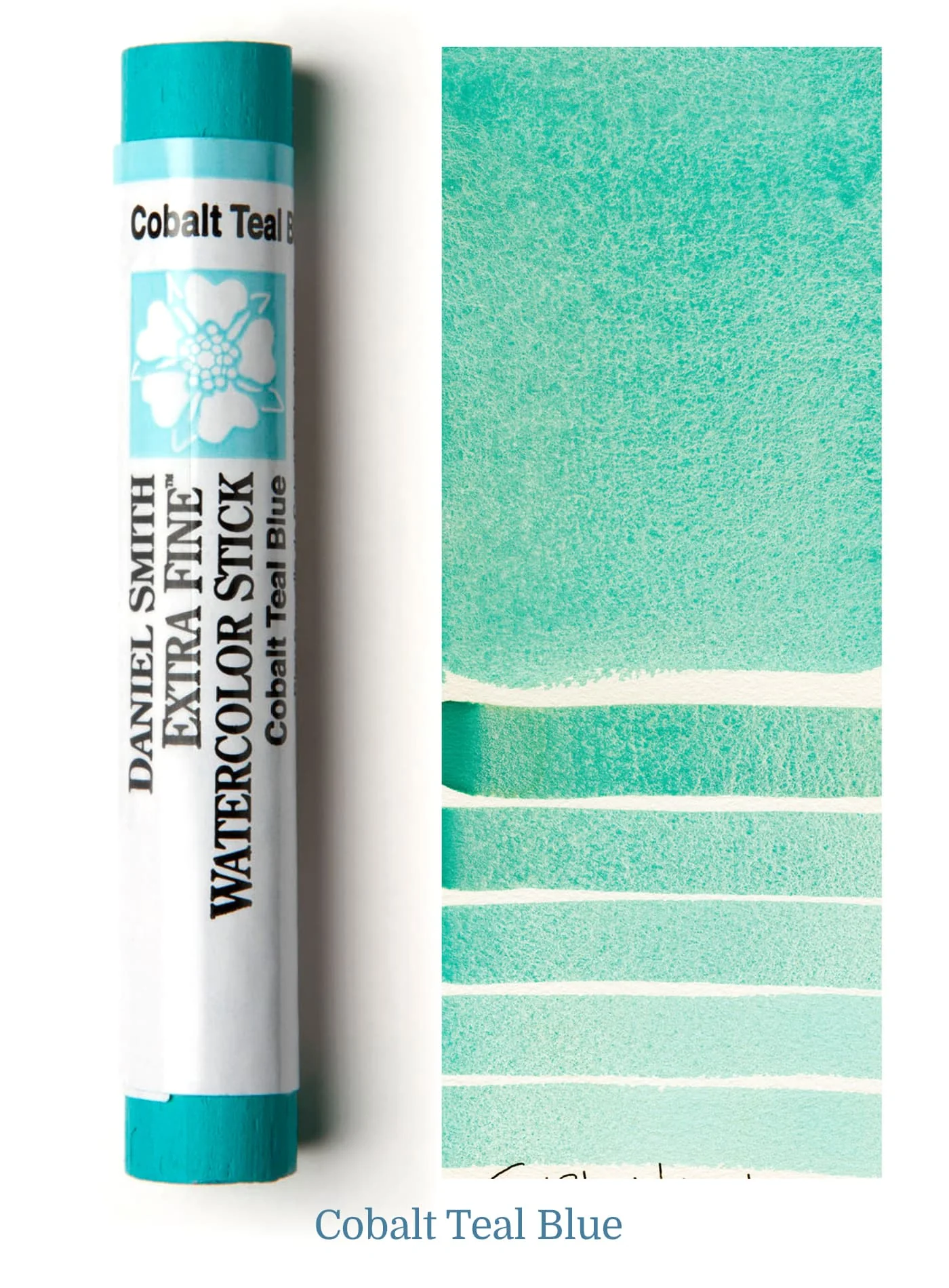 Daniel Smith Watercolor Stick - 3 inch - Cobalt Teal Blue