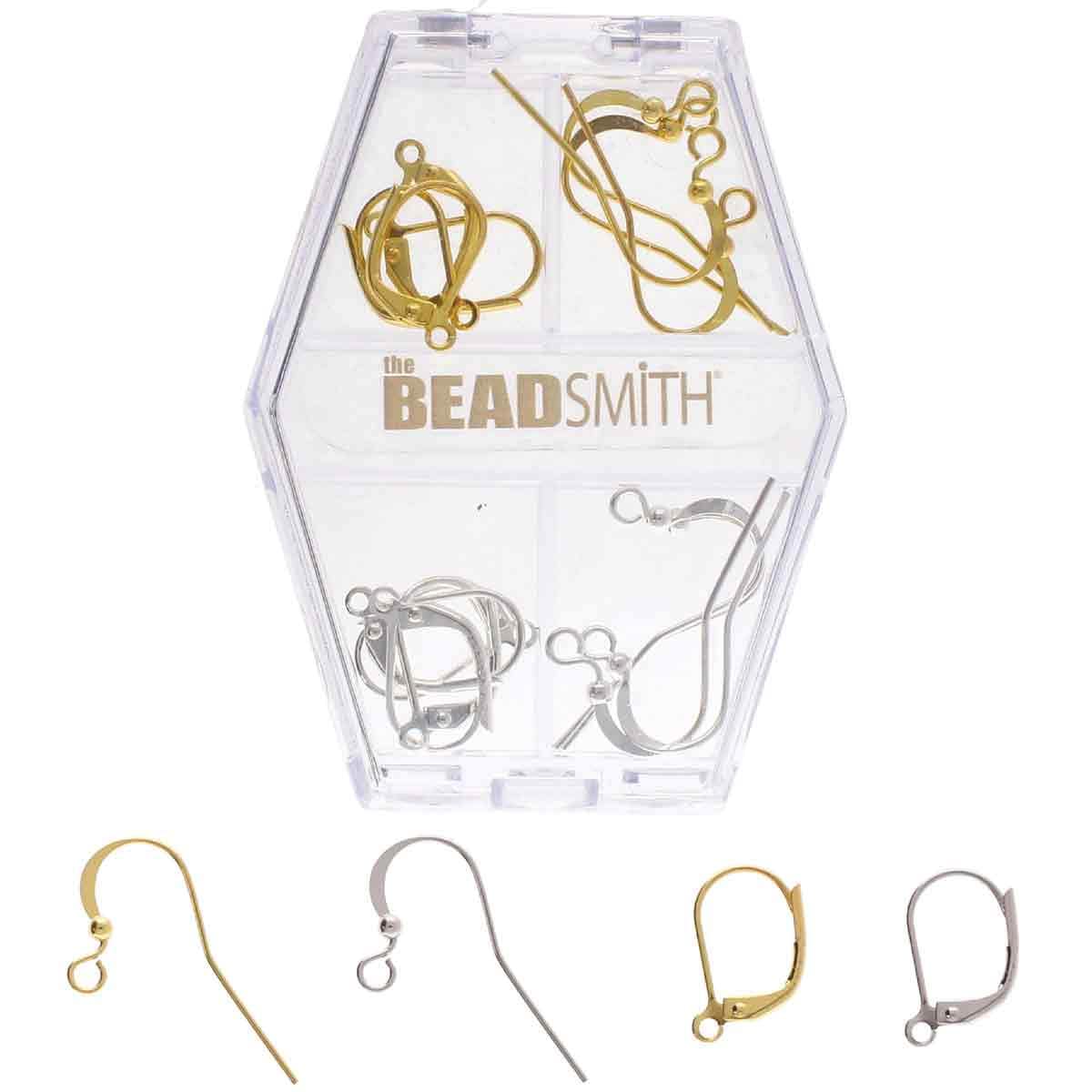 Beadsmith Earrings 16 piece Hook Assortment
