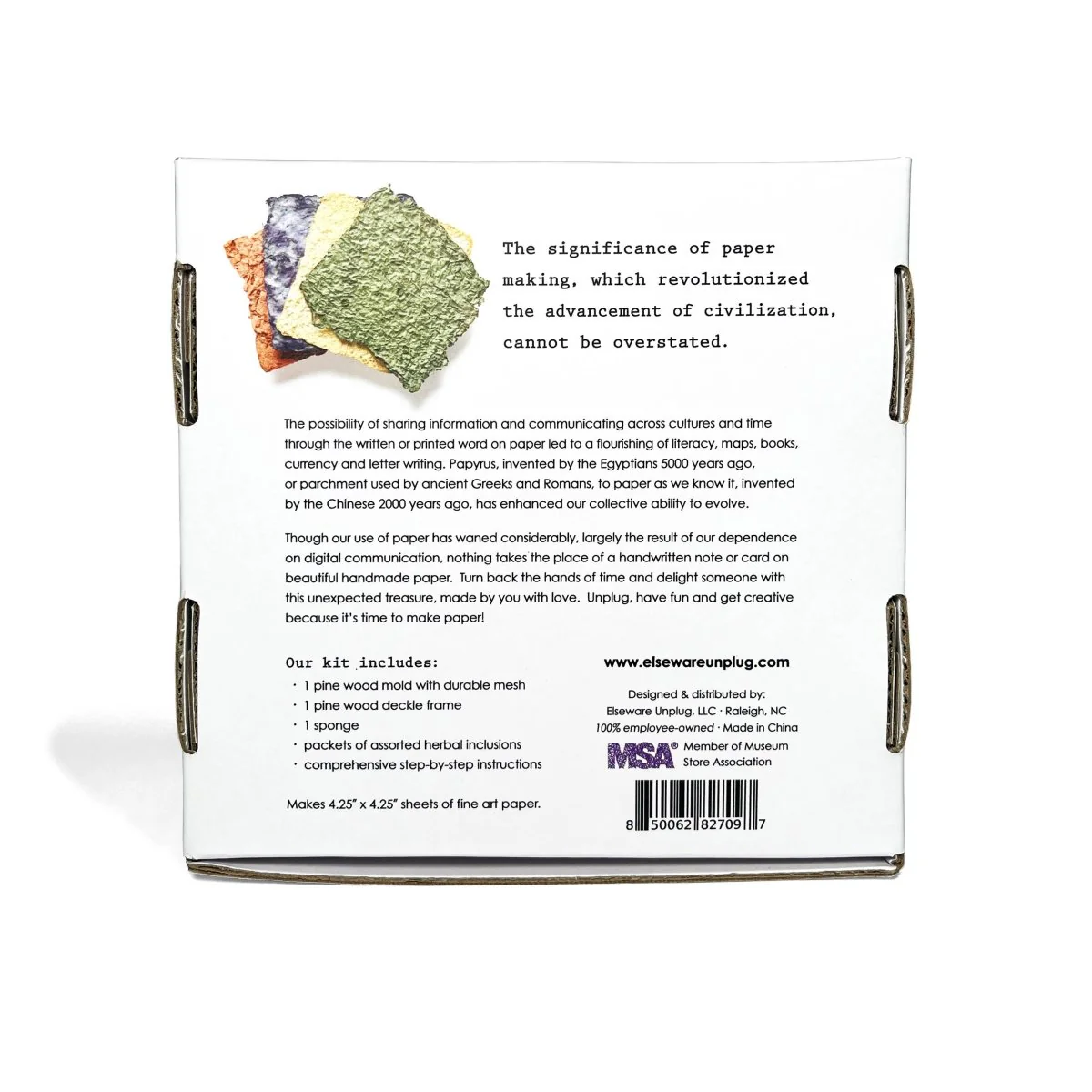 elseware unplug / eco-kids - Paper Making Kit - DIY Recycled Handmade Paper Craft - Image 3