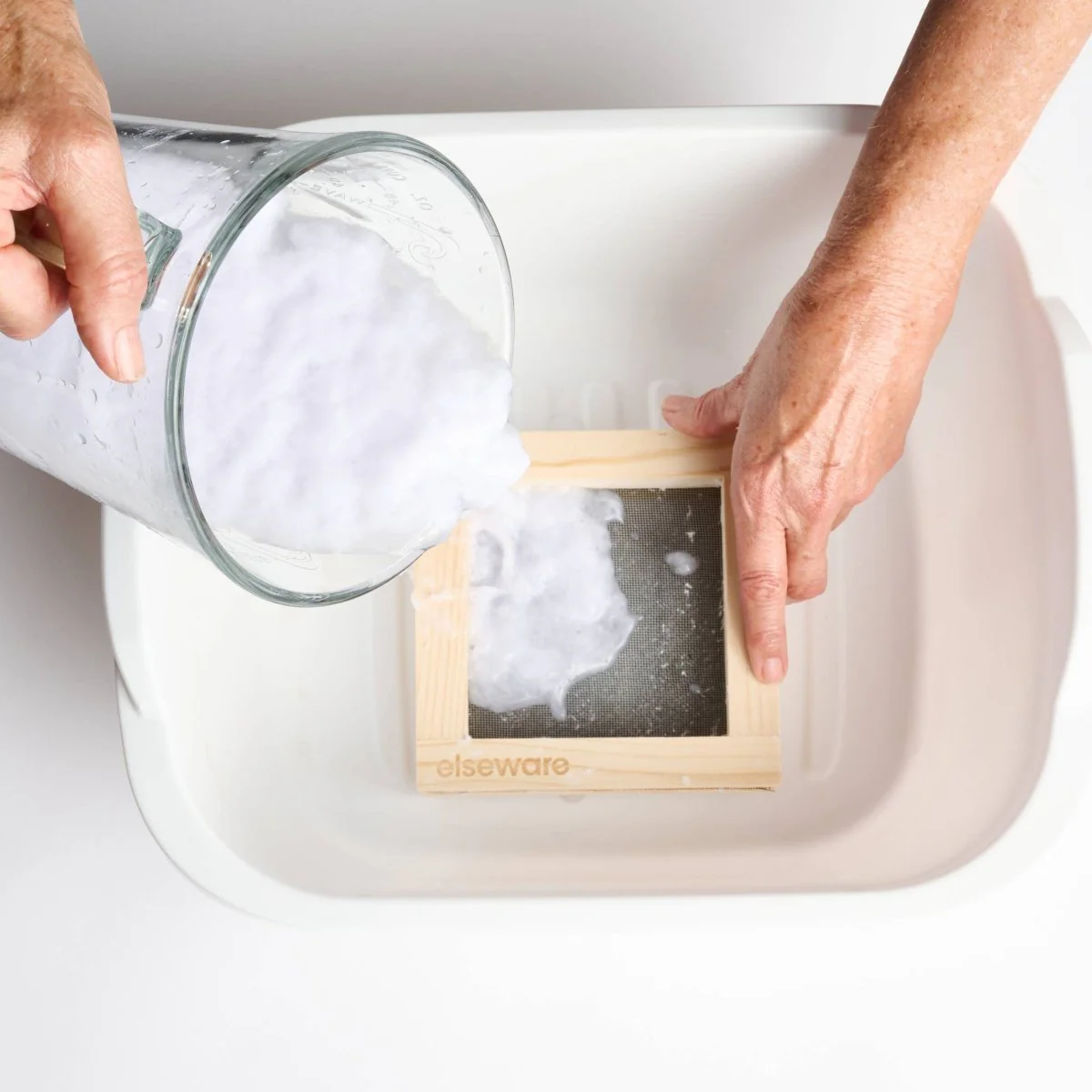 elseware unplug / eco-kids - Paper Making Kit - DIY Recycled Handmade Paper Craft - Image 5