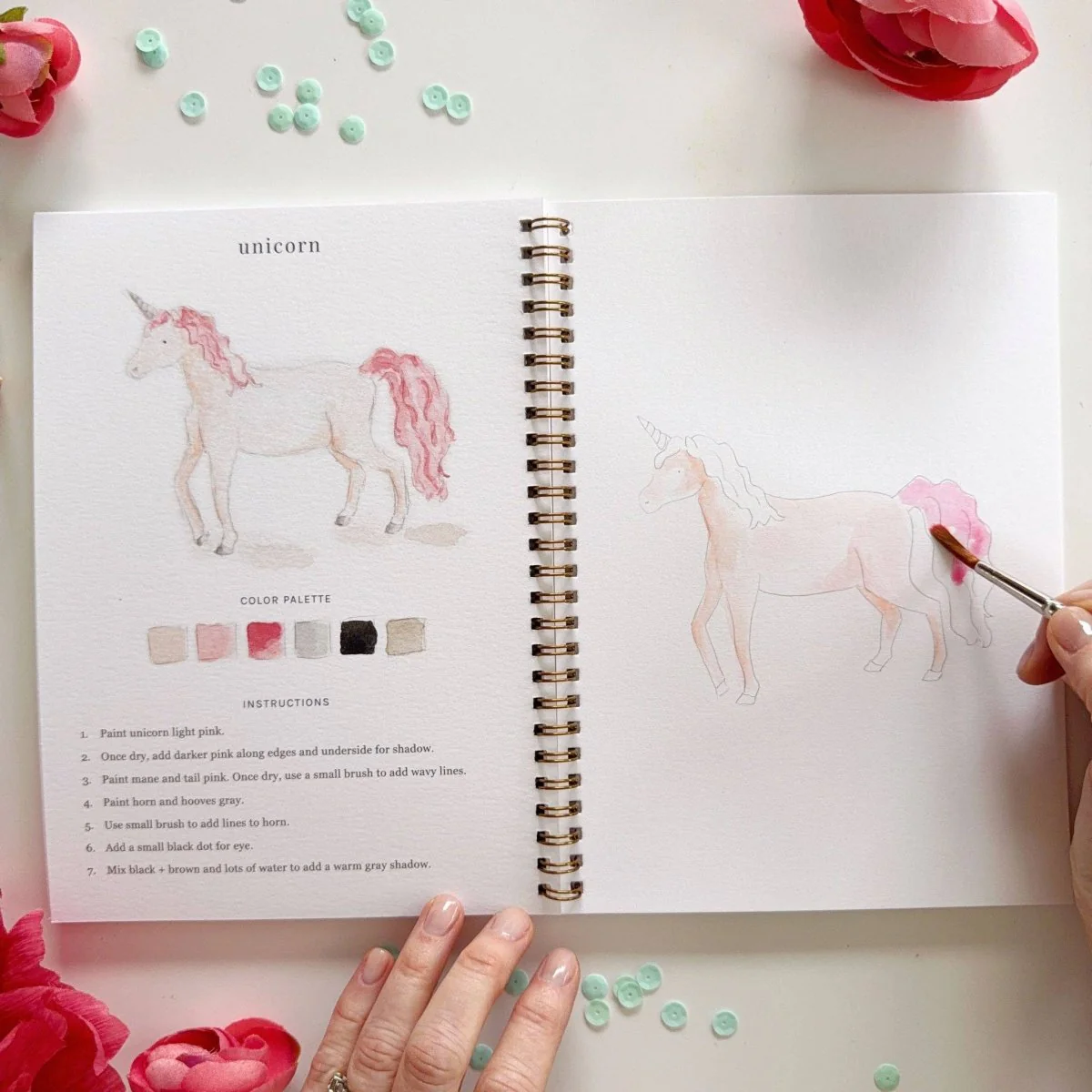 emily lex studio - Fairytale watercolor workbook - Image 6