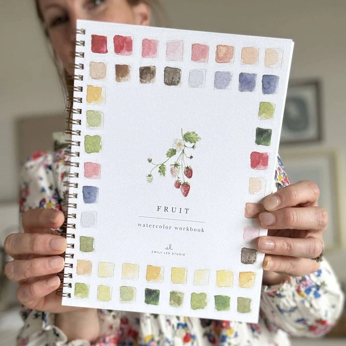emily lex studio - Fruit watercolor workbook - Image 8
