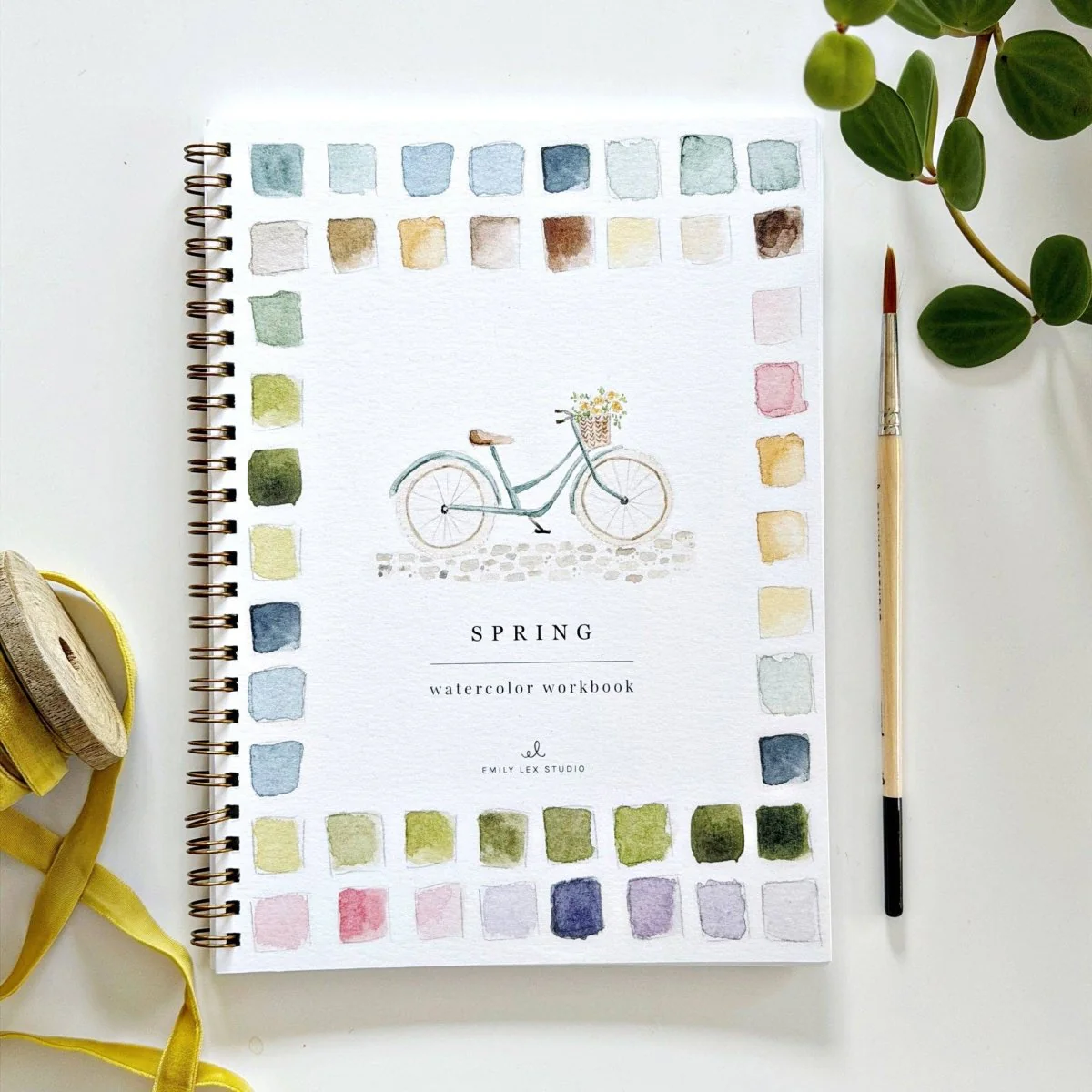 emily lex studio - Spring watercolor workbook