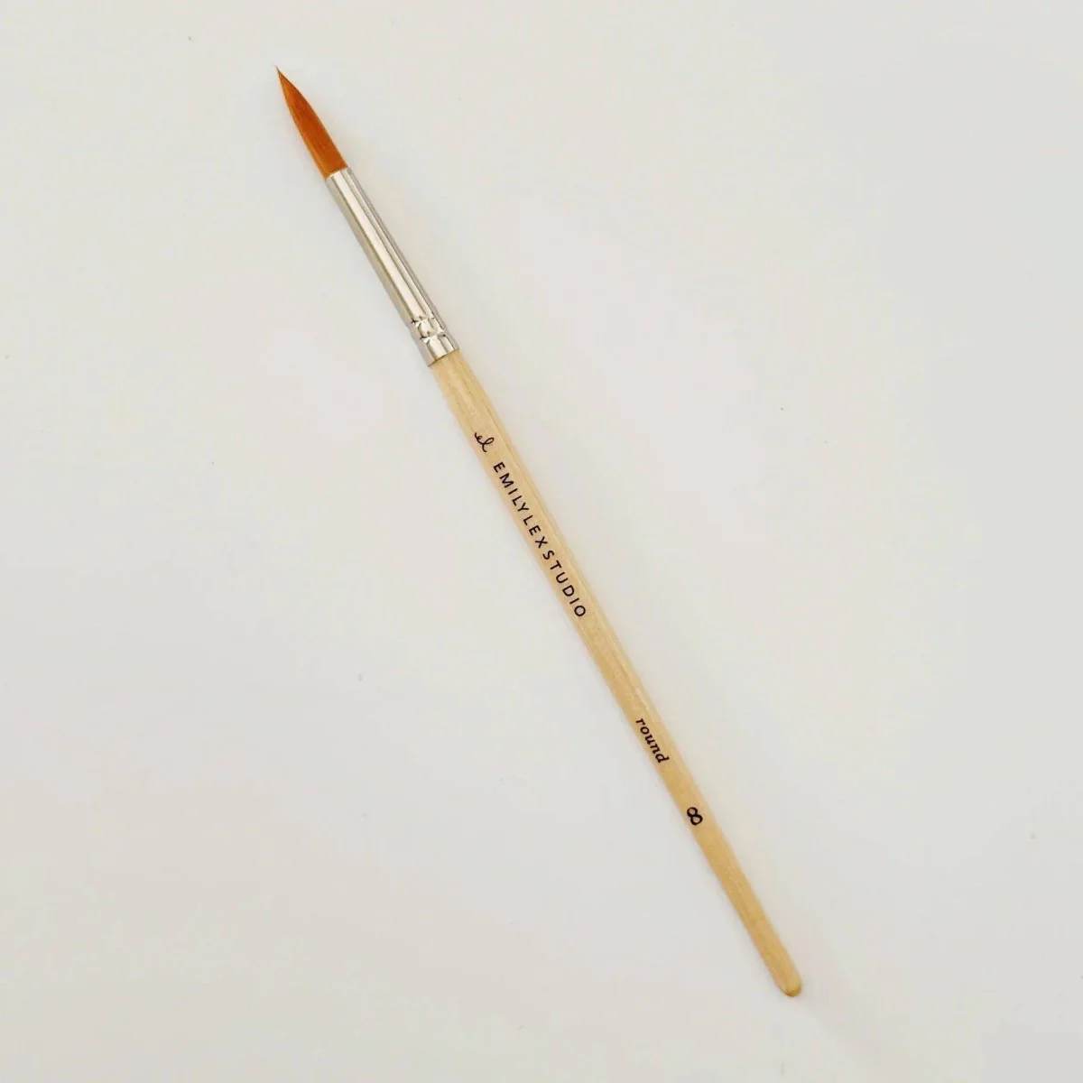 emily lex studio - Watercolor paintbrush set of five wood brushes - Image 7