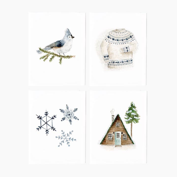 Emily Lex Studio - Winter Notecard Set