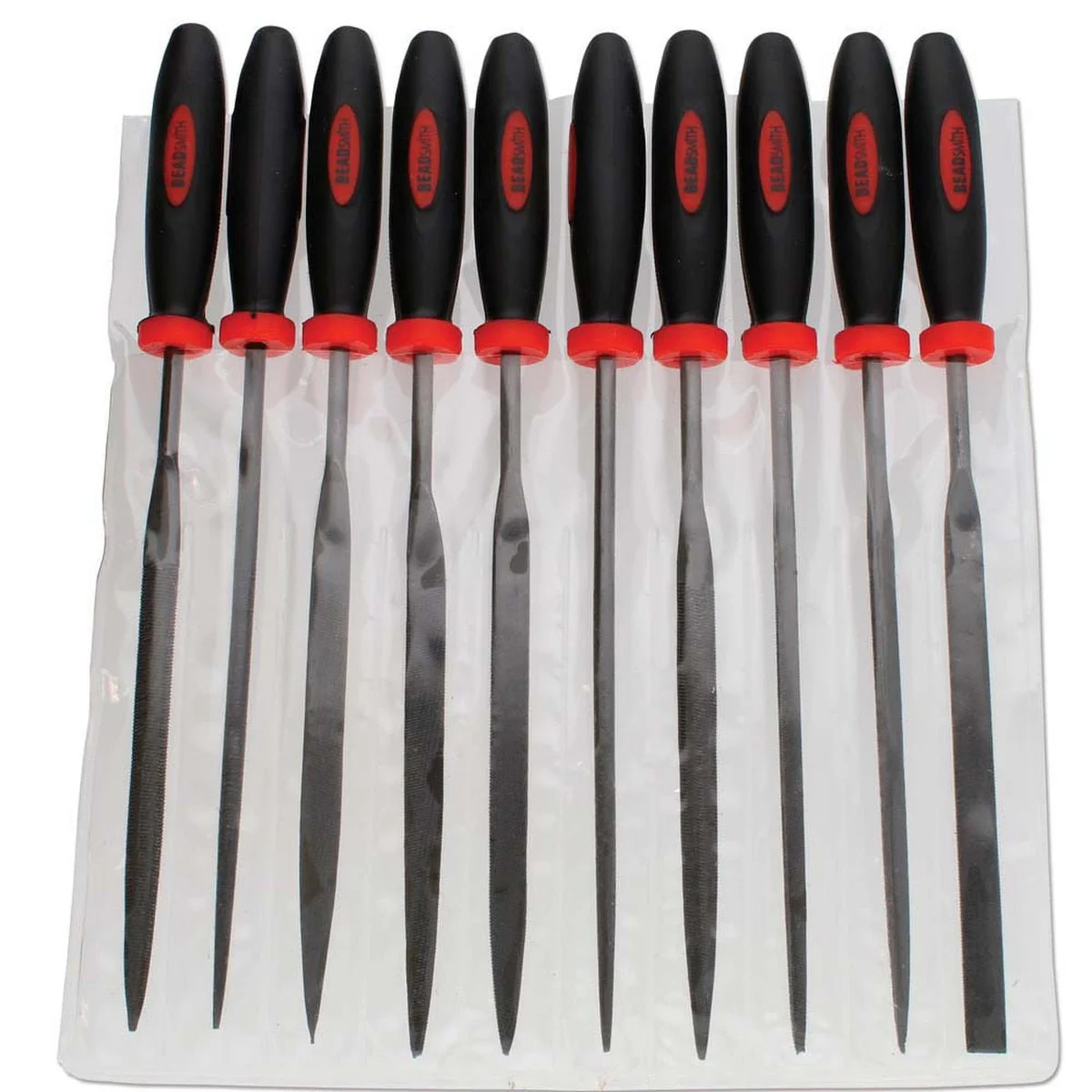 Beadsmith Ergonomic 6" Needle File - 10 Piece Set - Image 3