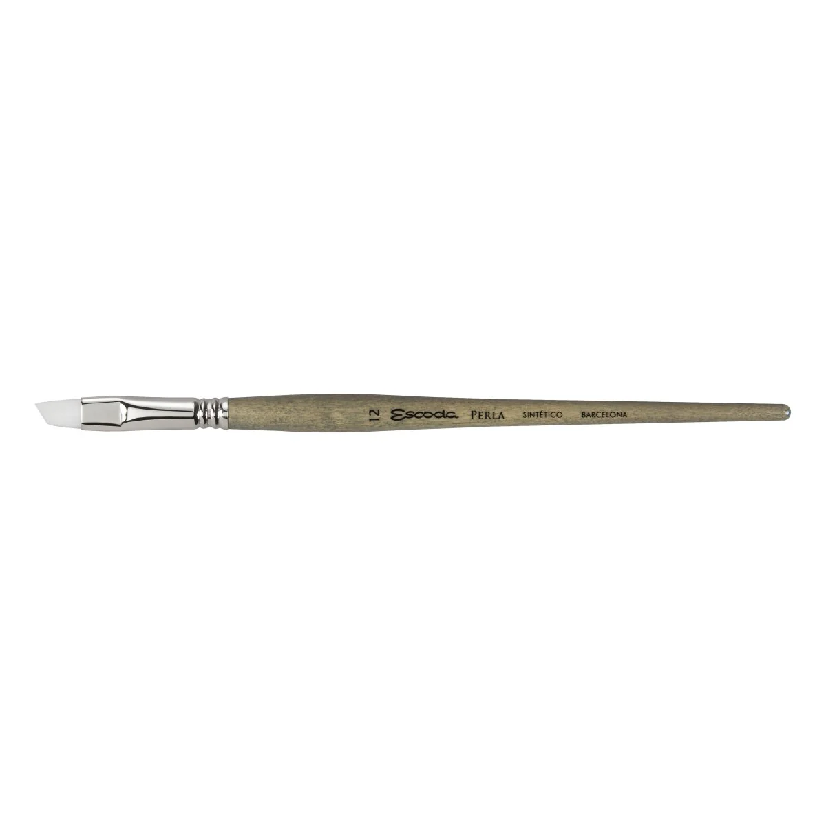 Escoda Perla Toray White Synthetic - Angle 12