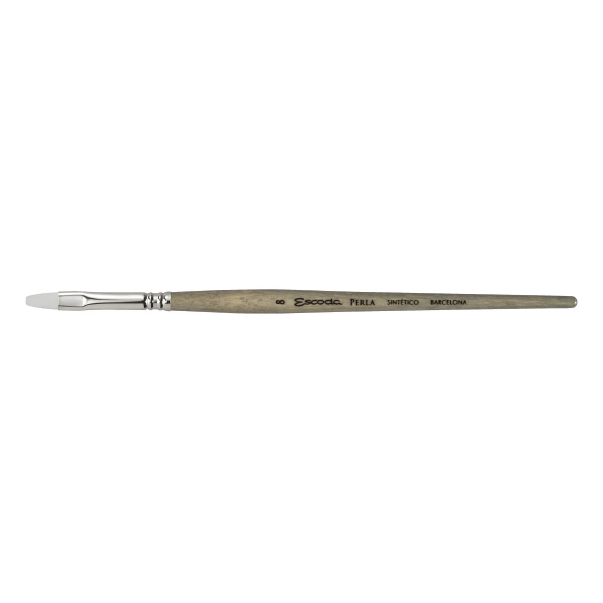 Escoda Perla Toray White Synthetic - Bright 8