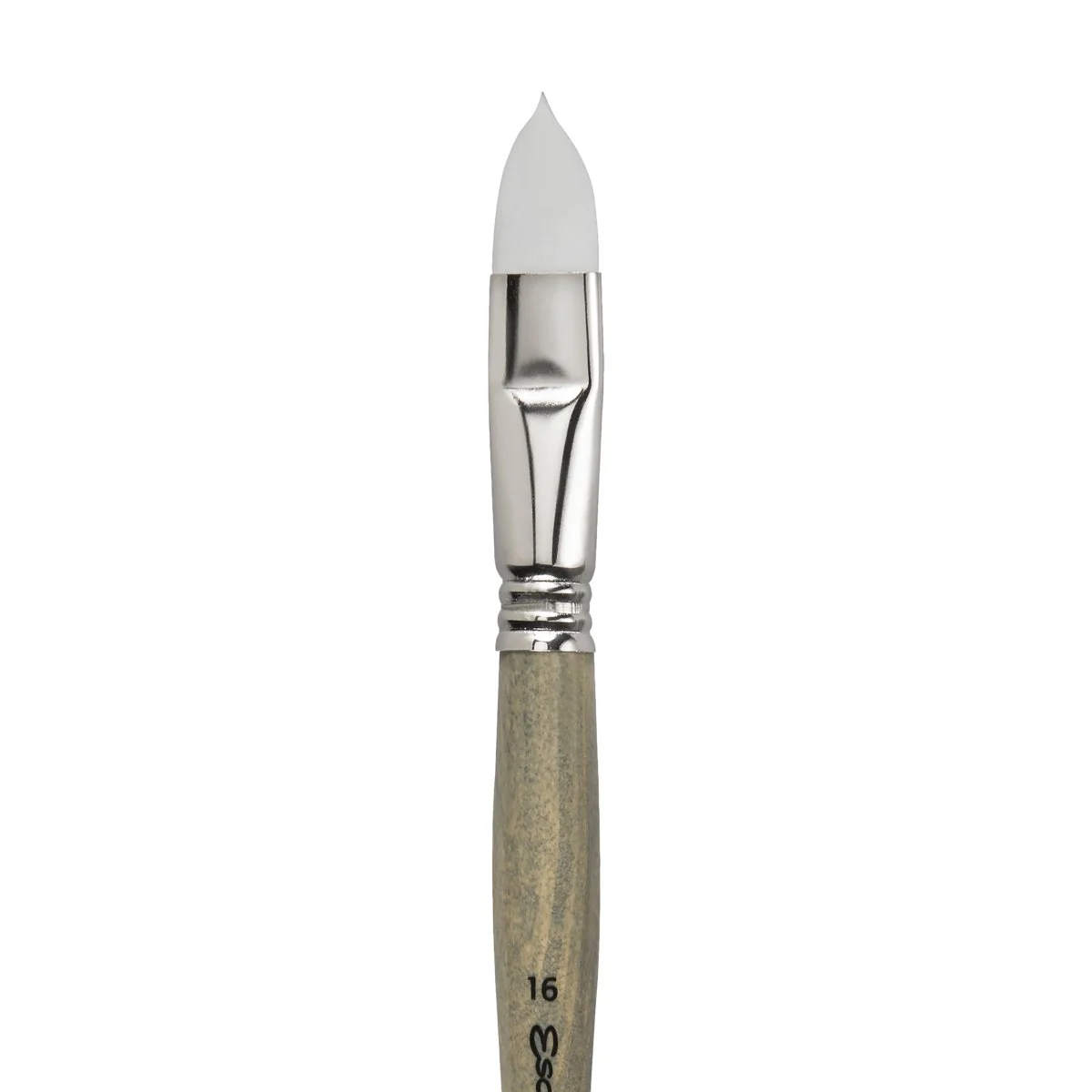 Escoda Perla Toray White Synthetic - Filbert 16 - Image 2