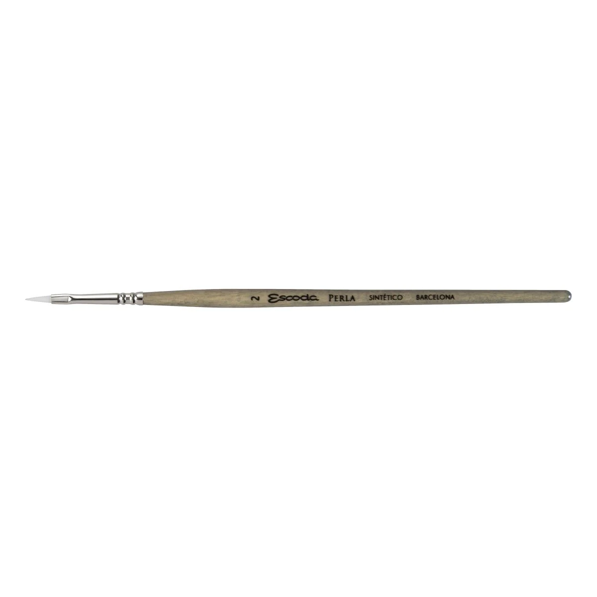 Escoda Perla Toray White Synthetic - Filbert 2
