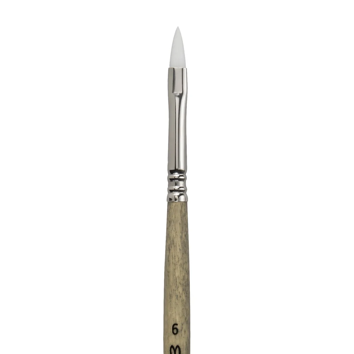 Escoda Perla Toray White Synthetic - Filbert 6 - Image 2
