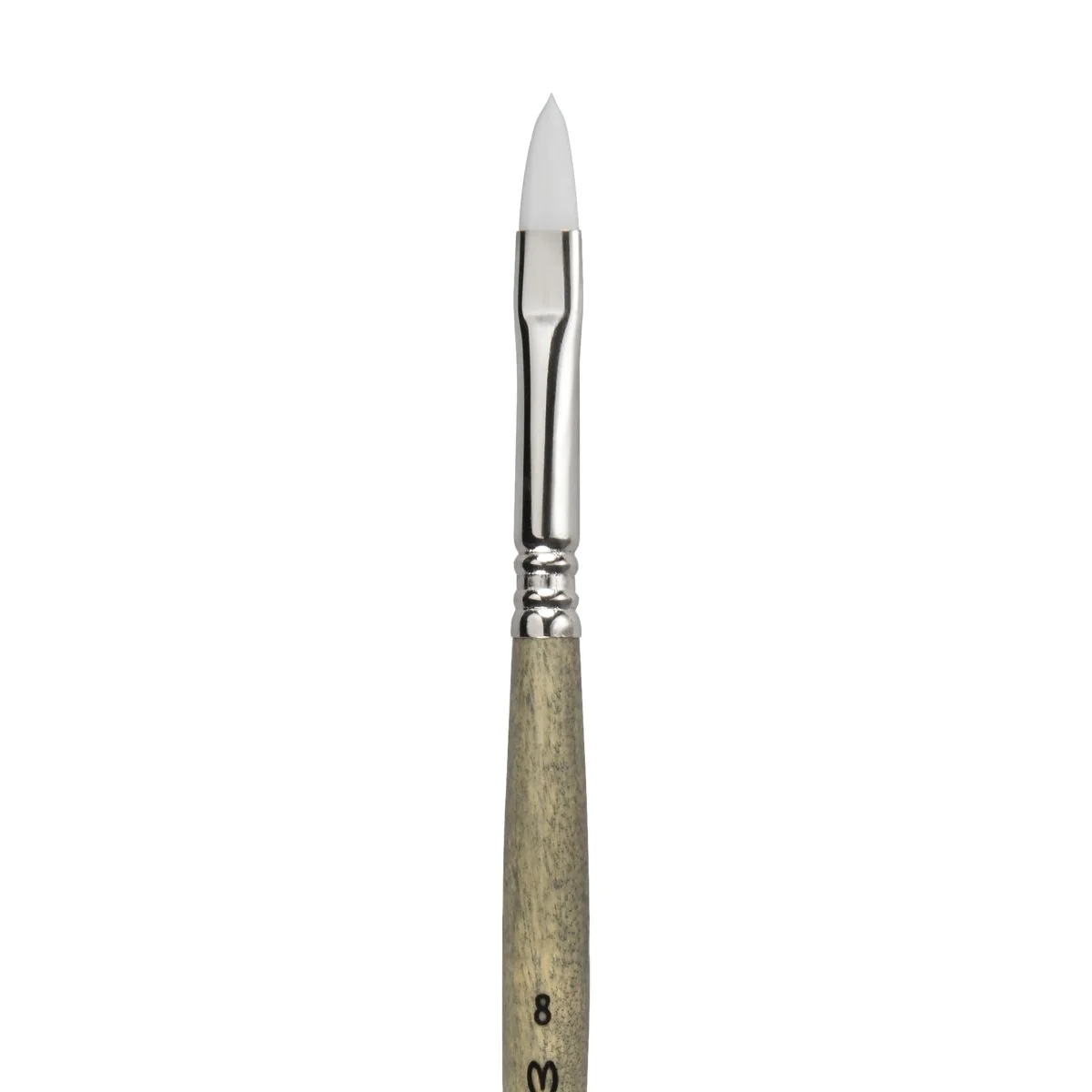 Escoda Perla Toray White Synthetic - Filbert 8 - Image 2