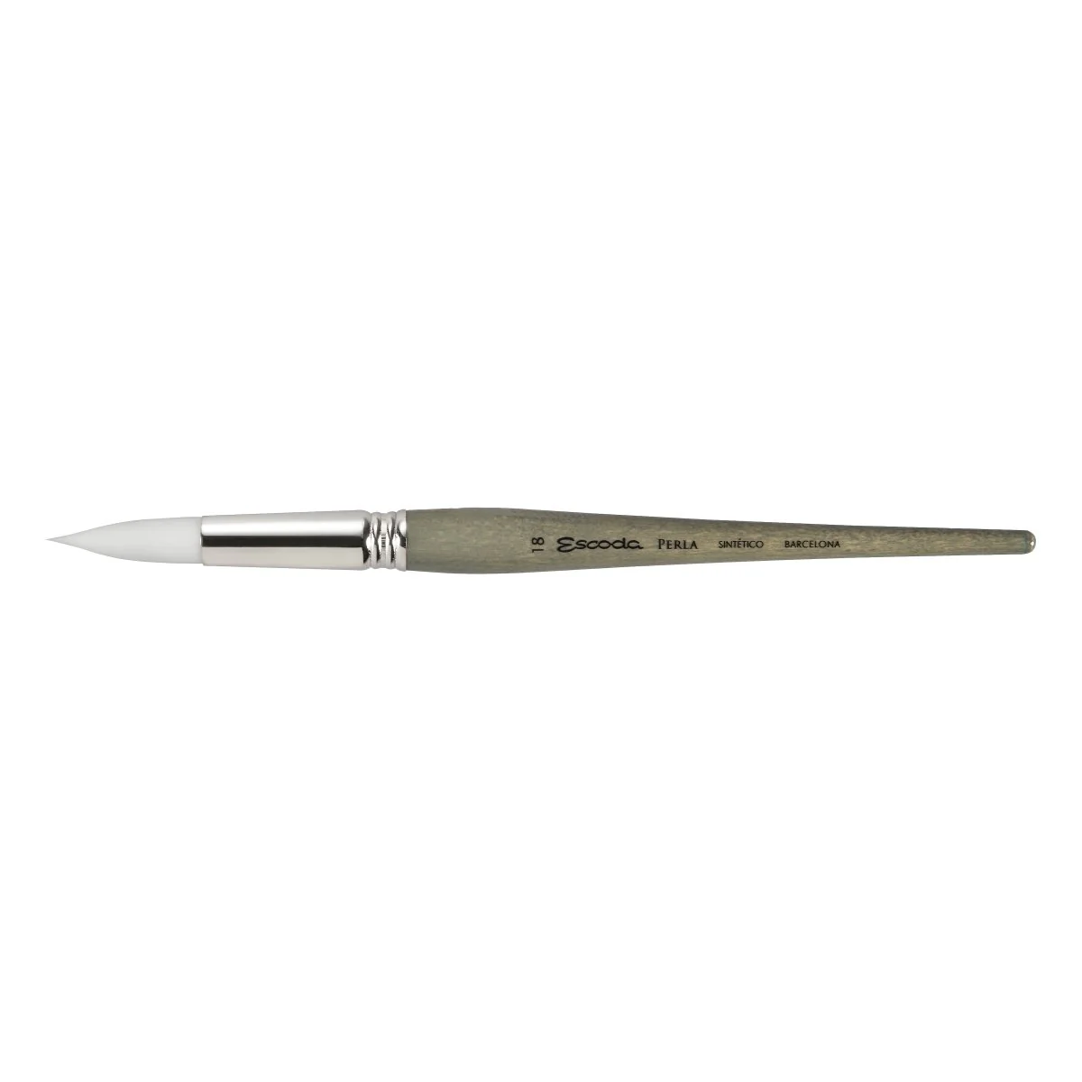 Escoda Perla Toray White Synthetic - Round 18