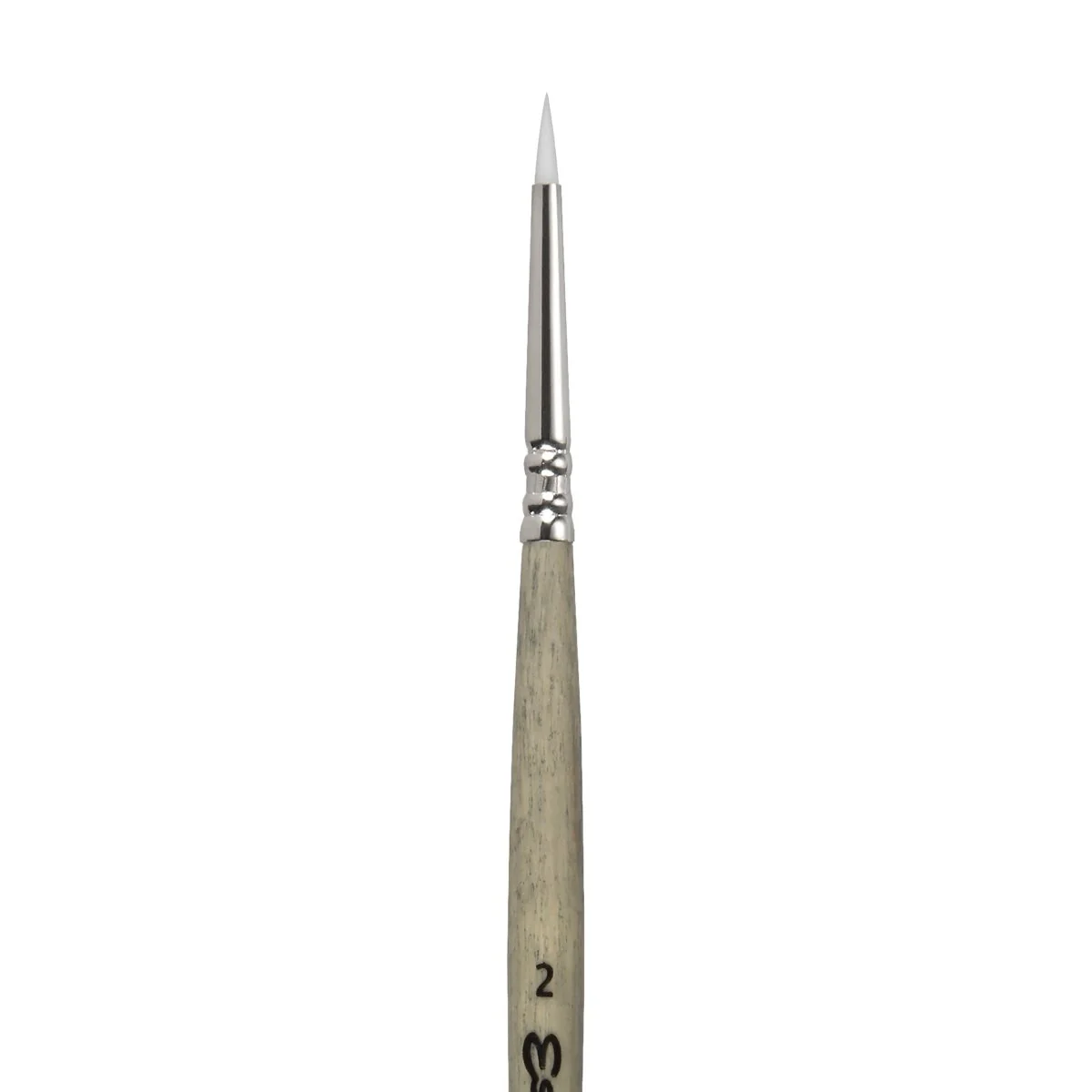 Escoda Perla Toray White Synthetic - Short Round 2 - Image 2