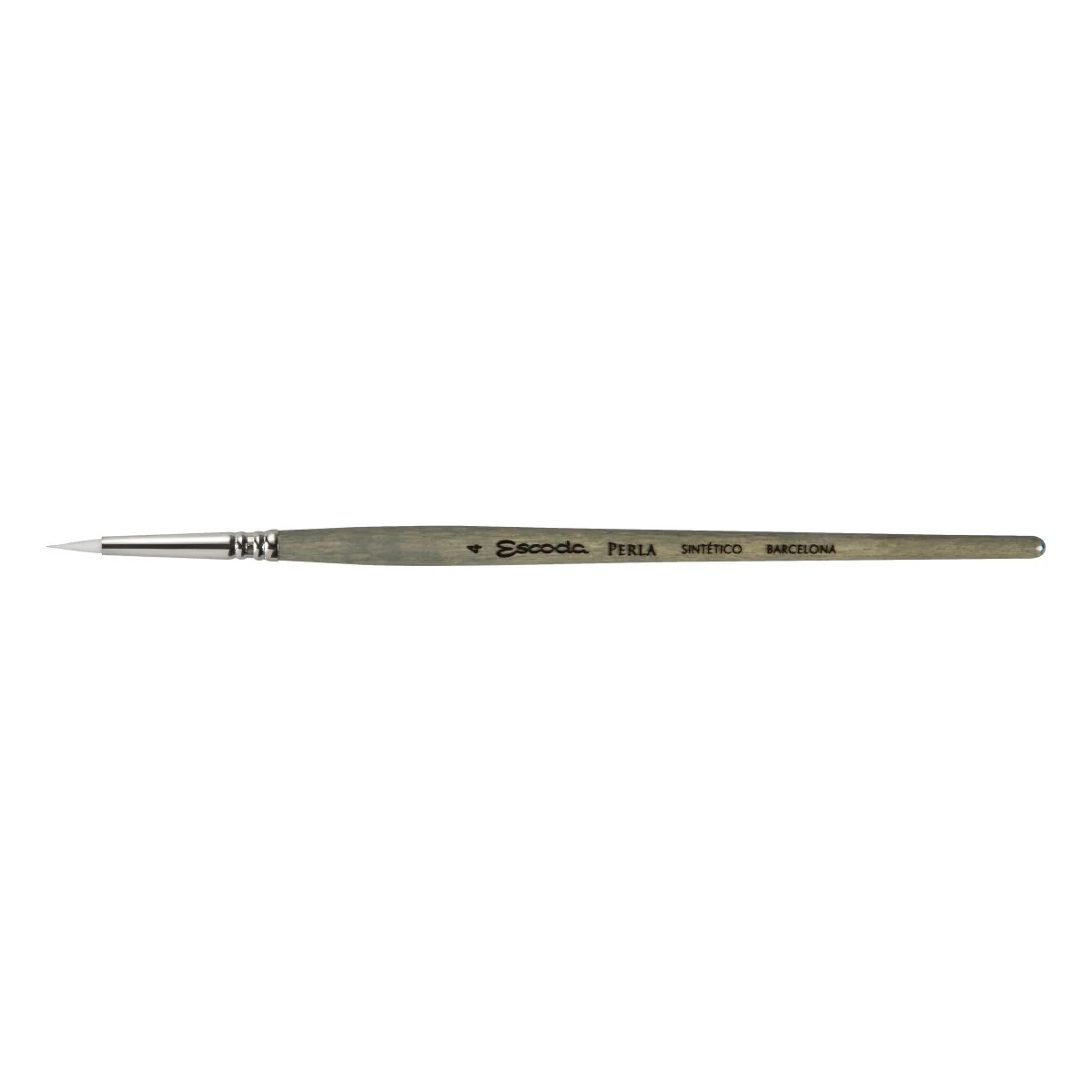 Escoda Perla Toray White Synthetic - Short Round 4