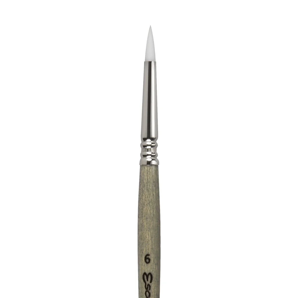 Escoda Perla Toray White Synthetic - Short Round 6 - Image 2