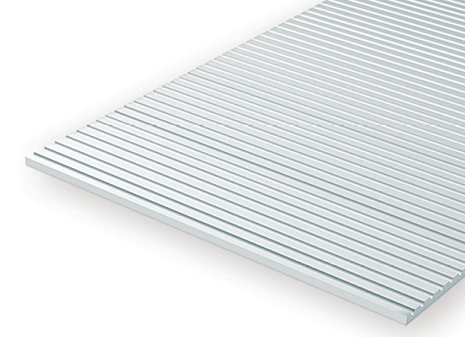 Evergreen Scale Models 2020 - 6" X 12" Car Siding - N Scale (1) - Image 2