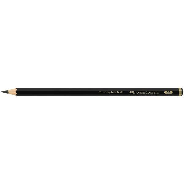 Faber-Castell Pitt Graphite Matte Pencil - 6B