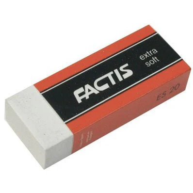 Factis Extra Soft Eraser (White)