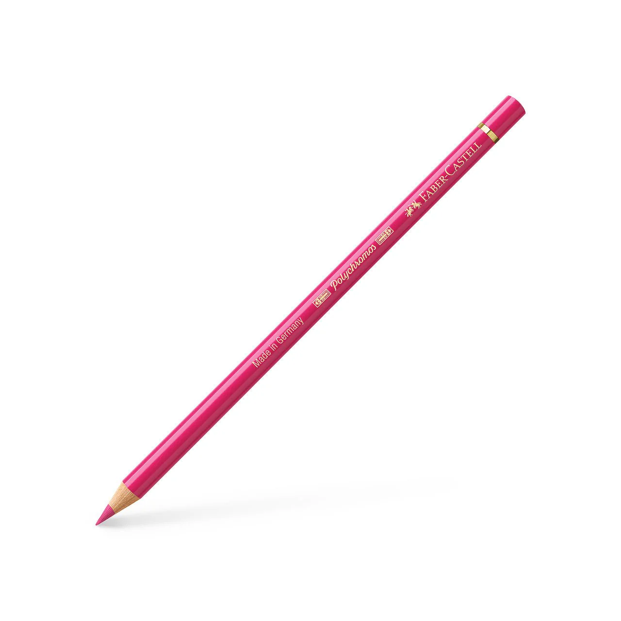 Faber Castell Polychromos Colored Pencil - 124 Rose Carmine