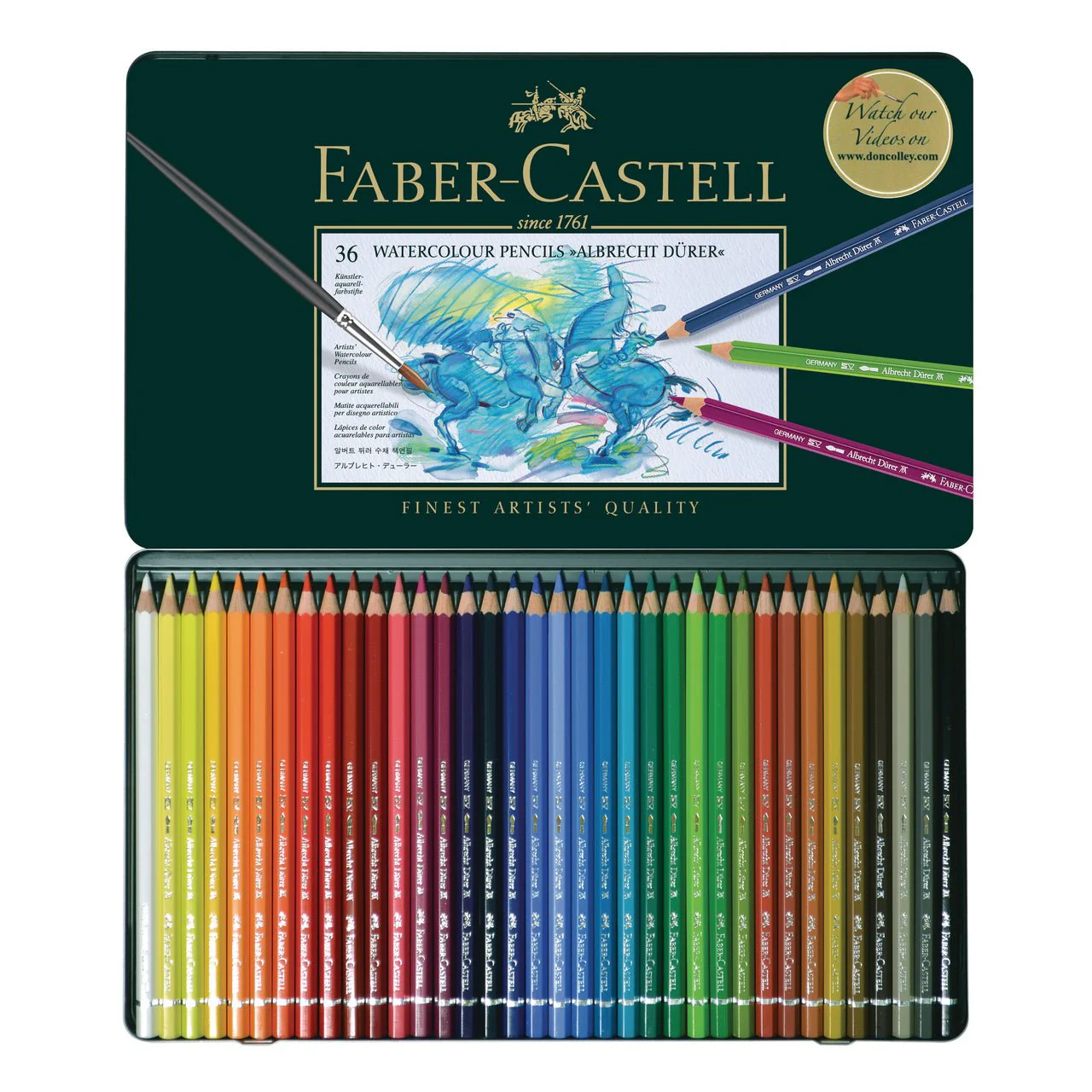 Faber-Castell Albrecht Durer Watercolor Pencil Set of 36