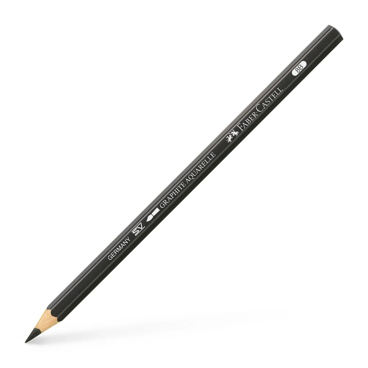 Faber-Castell Water-soluble Aquarelle Graphite Pencil - 8B