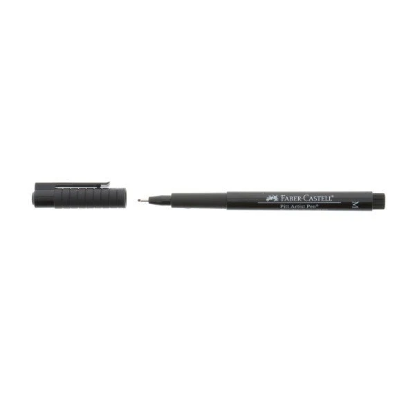 Faber-Castell PITT Artist Pen - Black - M (Medium) 0.7