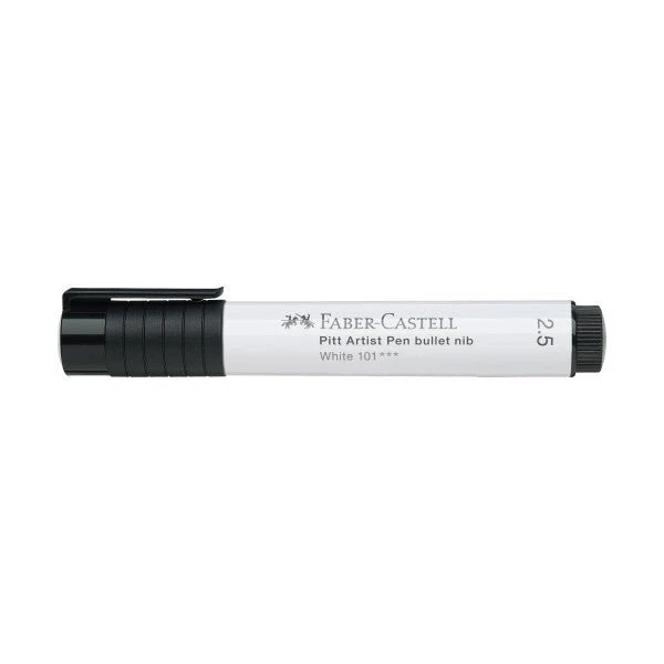 PITT Big Bullet Tip Pen - Opaque White