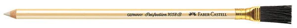 Faber-Castell Perfection 7058B Hard Pencil Eraser (with brush)