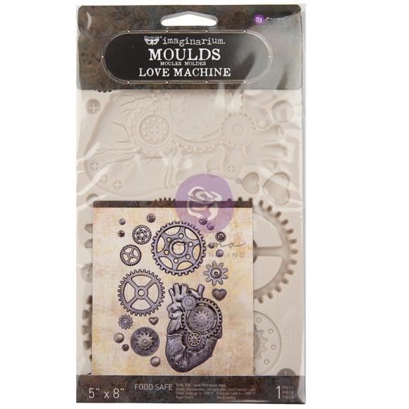 FINNABAIR DEC Silicone Mold  5 inch X 8 inch X .32 inch -Love Machine