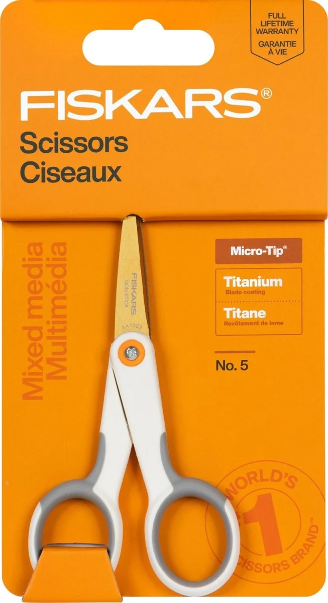 Fiskars Softgrip Micro-Tip Scissors  - 5"
