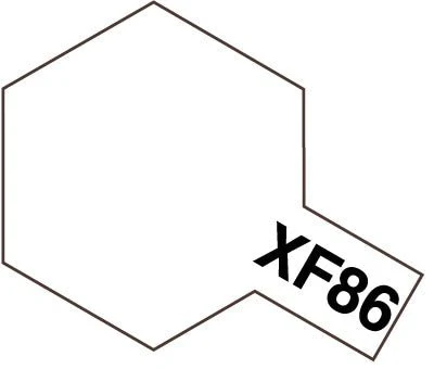 Tamiya Mini Acrylic 10 ml XF-86 Flat Clear Matte Finish - Image 2