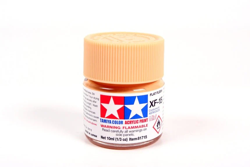 Tamiya Mini Acrylic 10 ml - XF-15 Flat Flesh Matte Finish
