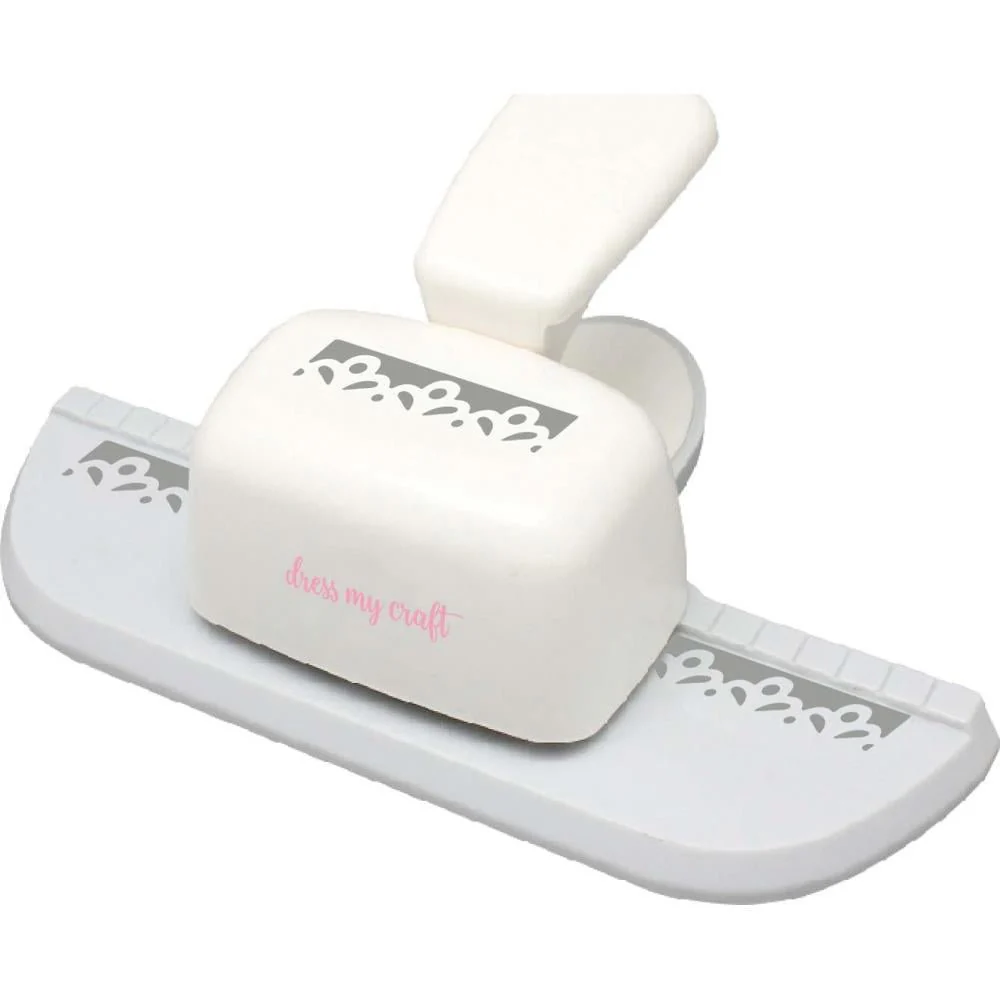 Dress My Craft Paper Punch - Flower Chain Border Punch