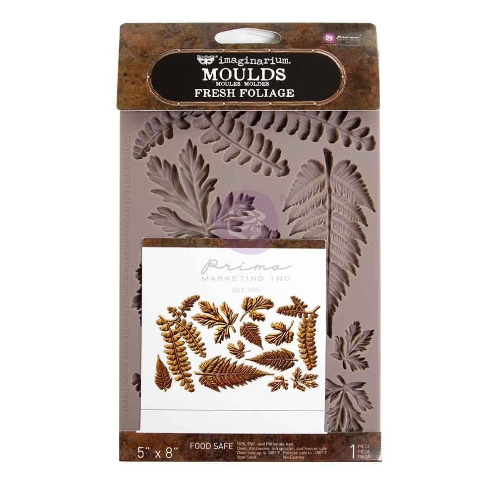 Finnabair Decor Silicone Molds 5"x8"x8mm - Fresh Foliage