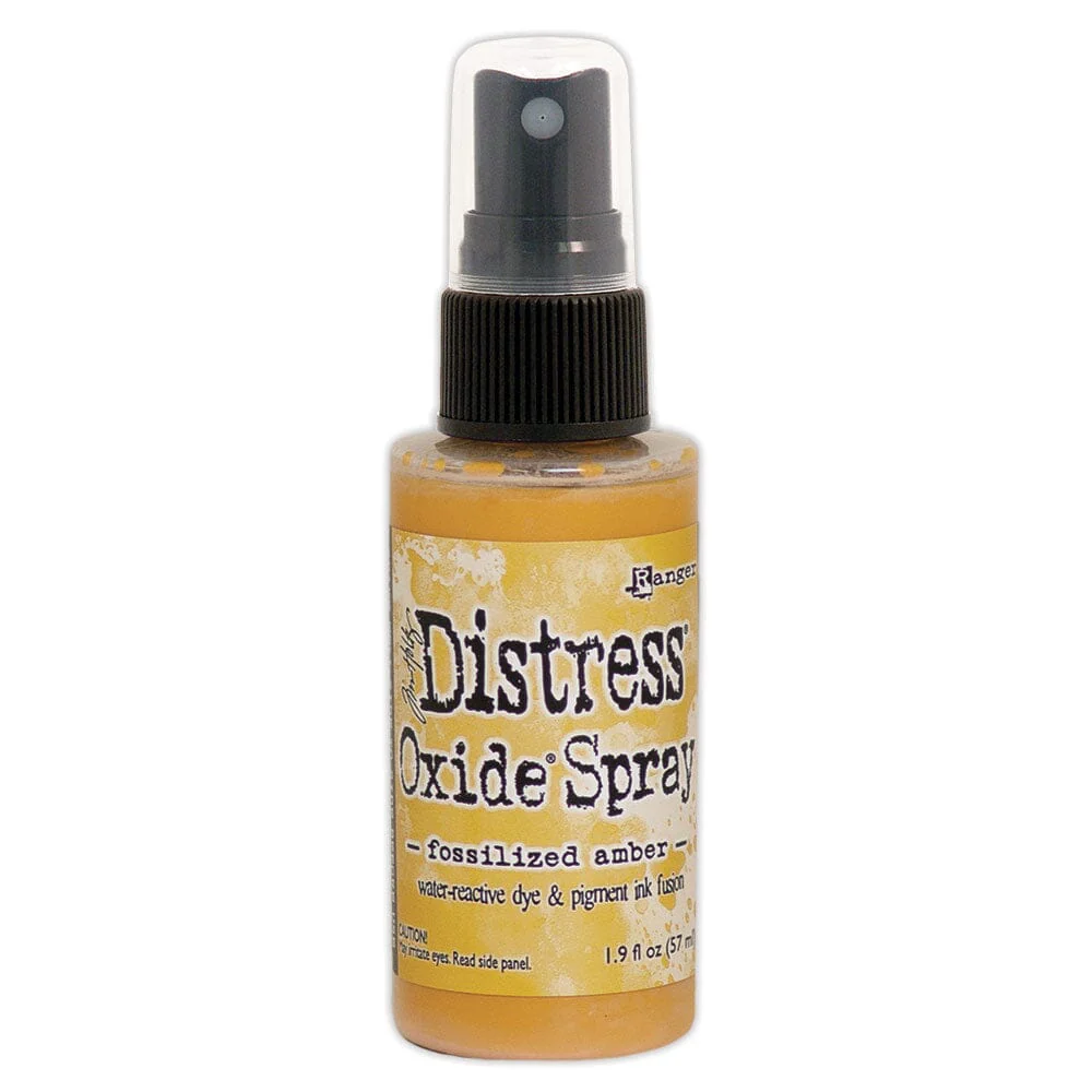 Tim Holtz Distress Oxide Spray 1.9 fl oz - Fossilized Amber