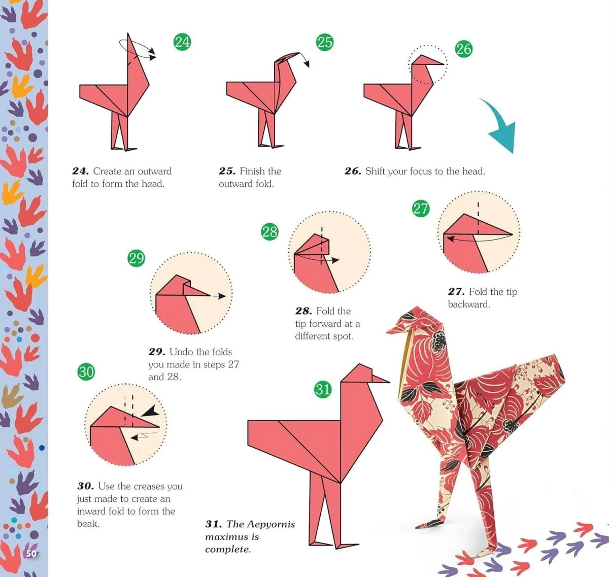 Fox Chapel Publishing - Beginner's Guide to Origami: Dinosaurs & Prehistoric Animals - Image 4