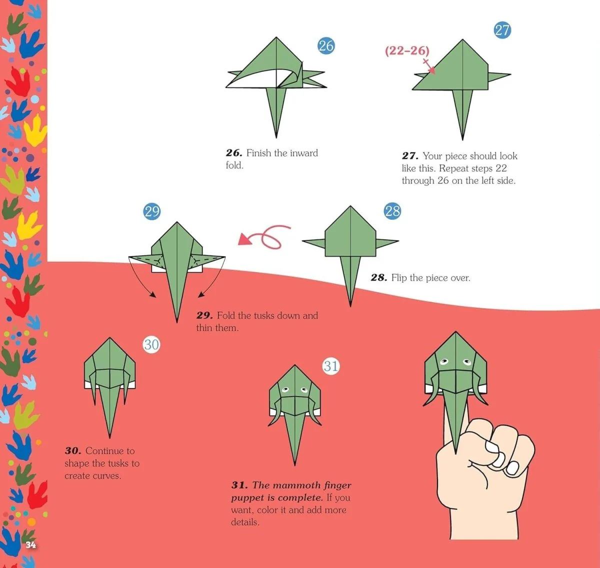 Fox Chapel Publishing - Beginner's Guide to Origami: Dinosaurs & Prehistoric Animals - Image 5
