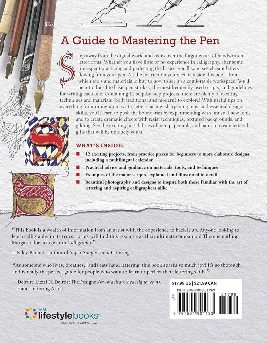Fox Chapel Publishing - Calligraphy Rev.  2nd Edition-A Guide to Classic Lettering - Image 2
